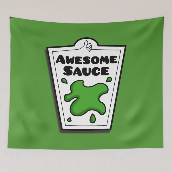 Item preview, Awesome Sauce Label Costume Green designed and sold by Funful.