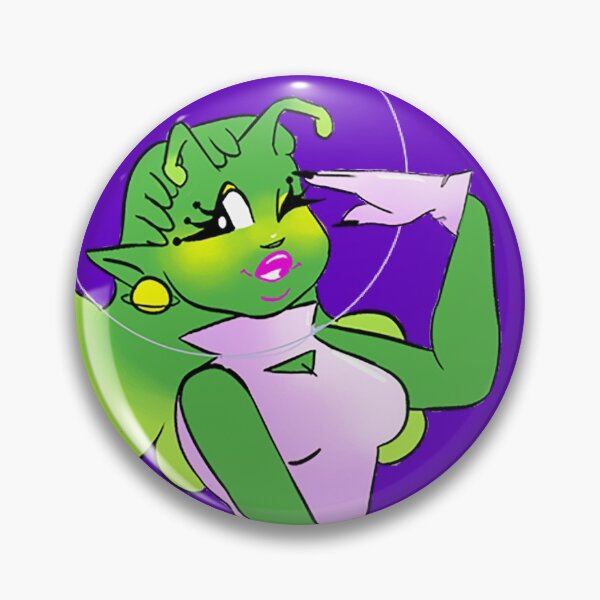 Item preview, Alien Girl Pinup designed and sold by ryelle512.