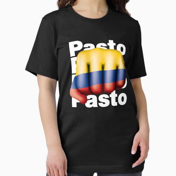 Vista previa del artículo con la obra «Pasto Fuerte Ciudad natal colombiana», diseñado y vendido por elhefe.