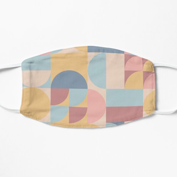 Circles and Squares Flat Mask