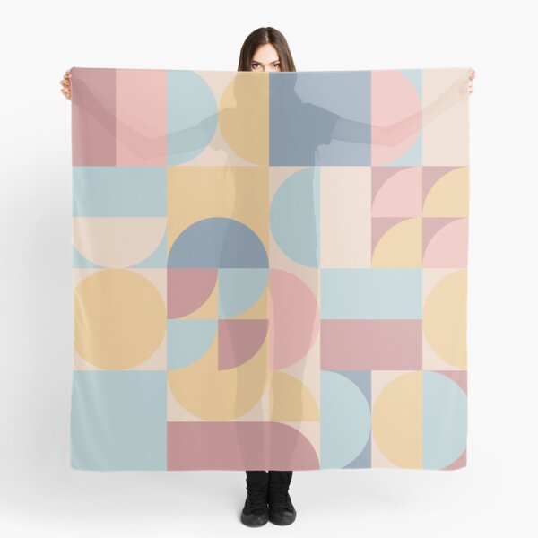 Circles and Squares Scarf