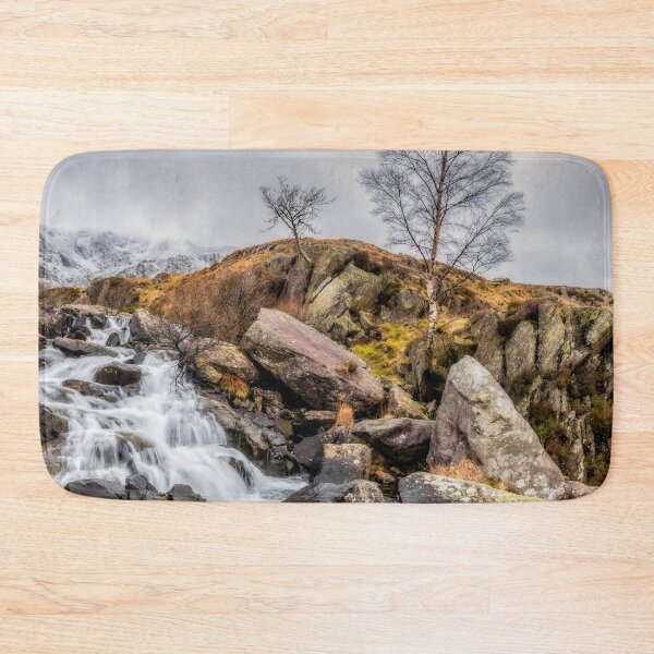 Item preview, Winter Rapids Cwm Idwal Snowdonia designed and sold by AJEvans.
