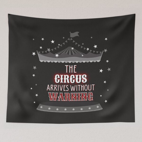 Item preview, The Circus Arrives Without Warning designed and sold by thecaitycat.