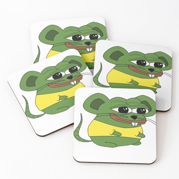 Item preview, green pepe cheese mouse designed and sold by Electrixx.
