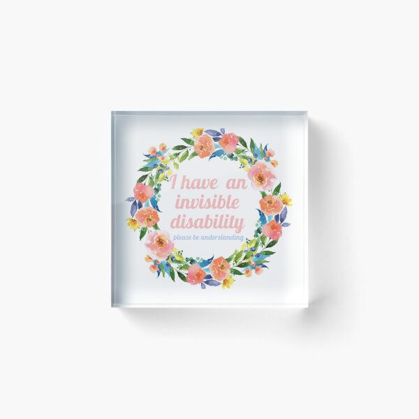 Item preview, i have and invisible disability designed and sold by pepperlex99.