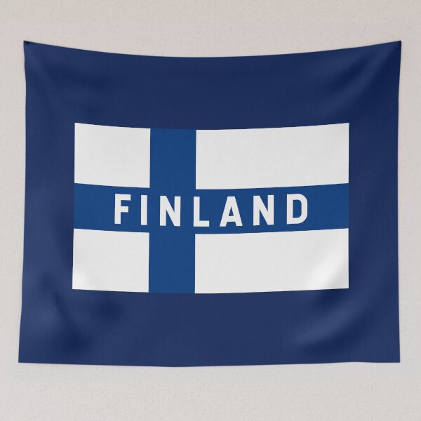 Item preview, Finland Flag designed and sold by Groovysheck.