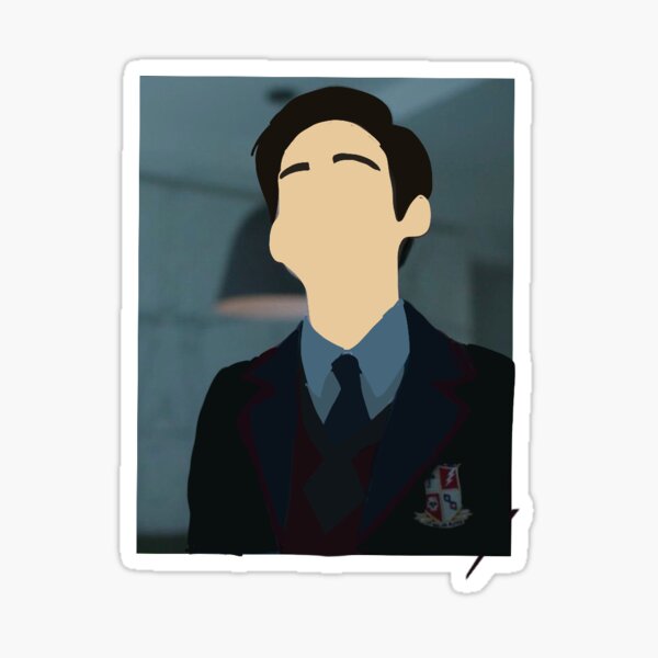 umbrella academy 5 sticker Sticker