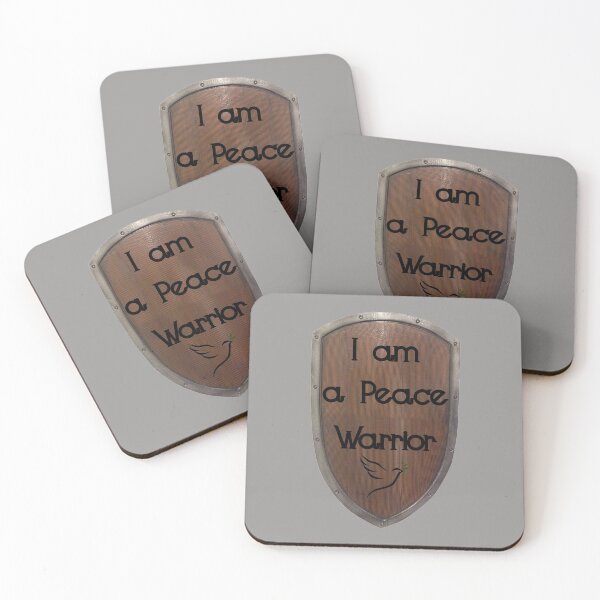 Item preview, I am a peace warrior ,Awesome gift for peace lovers!  designed and sold by abdelhak2005.