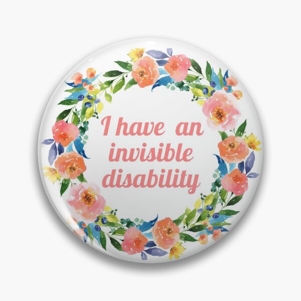 Item preview,  have and invisible disability bright designed and sold by pepperlex99.