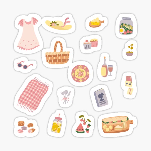 Life is a picnic Sticker