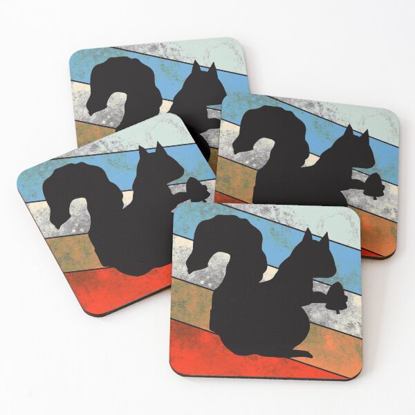 Item preview, Squirrel retro vintage nut designed and sold by Imutobi.