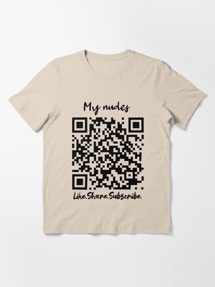 Rick Roll Your Friends! QR code that links to Rick Astley's “Never Gonna  Give You Up”  music video Essential T-Shirt for Sale by ApexFibers