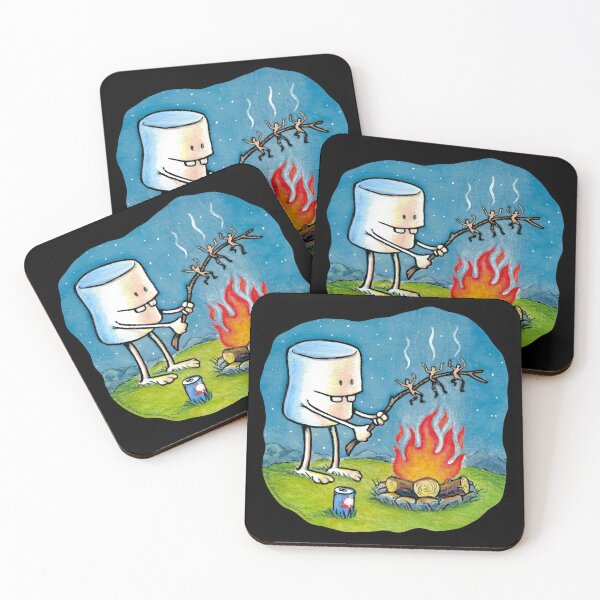 Item preview, Happy Camper - Roasting Marshmallow designed and sold by labideas.