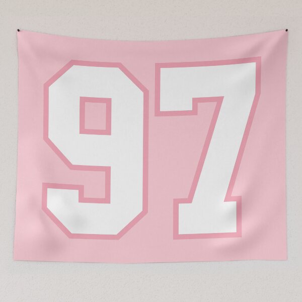 Item preview, Pinky 97 Number ninety-seven Girls Jersey designed and sold by elhefe.