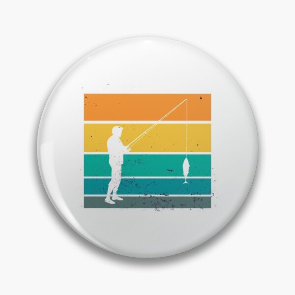 Item preview, Angler fisherman fishing sport retro sunset designed and sold by lsvds.
