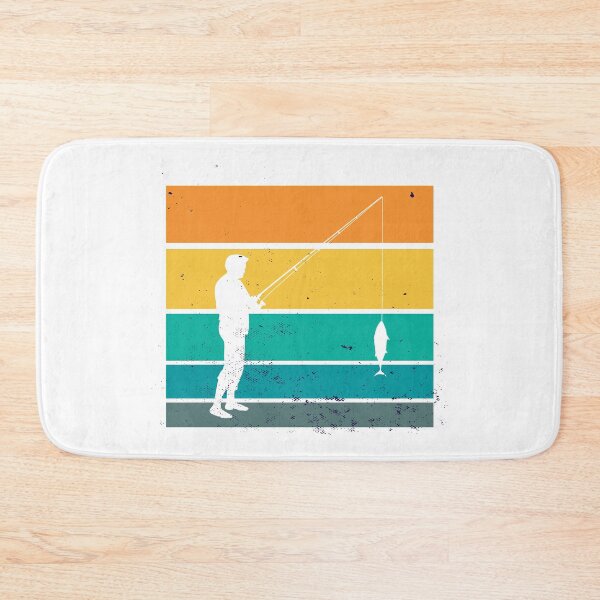 Item preview, Angler fisherman fishing sport retro sunset designed and sold by lsvds.