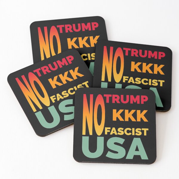 Item preview, NO TRUMP NO KKK NO FASCIST USA designed and sold by TheFirstOne.