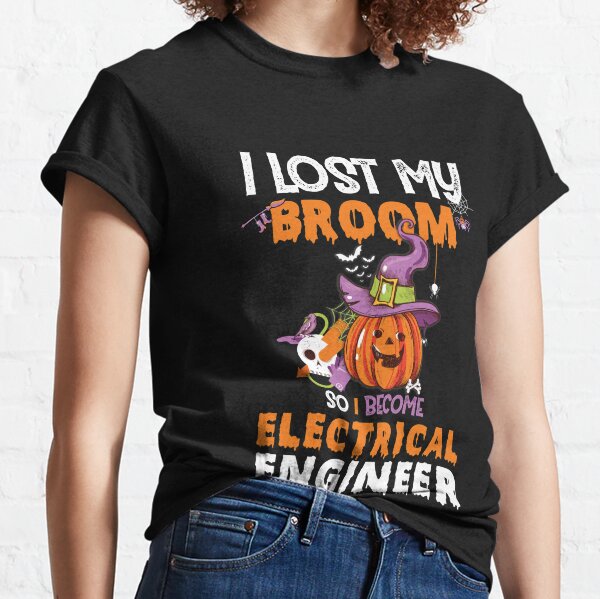 18x18 Multicolor Funny Halloween Tees for Engineers You Don't Scare Me Tee Halloween Civil Engineer Throw Pillow 