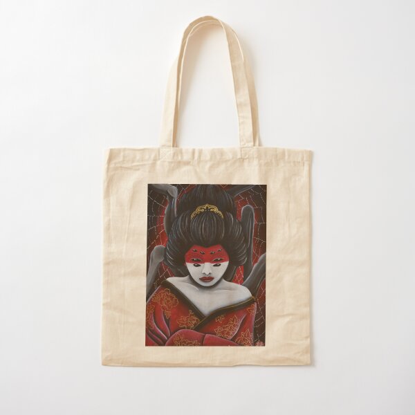 Jorōgumo - The spider woman Cotton Tote Bag