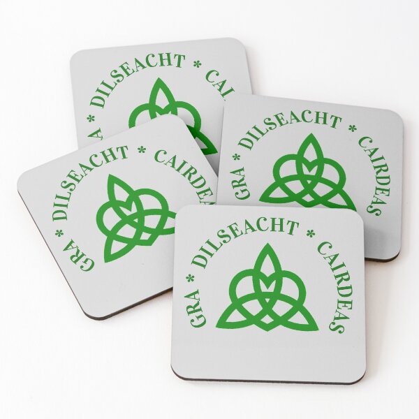 Item preview, Gaelic Quotes LOVE LOYALTY FRIENDSHIP Irish Celtic Knots St. Patrick's Day designed and sold by TopTeeShop.
