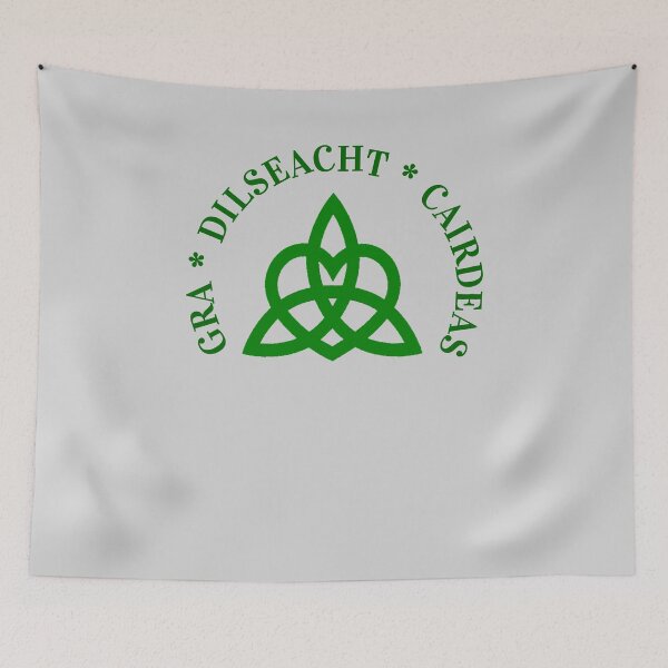 Item preview, Gaelic Quotes LOVE LOYALTY FRIENDSHIP Irish Celtic Knots St. Patrick's Day designed and sold by TopTeeShop.