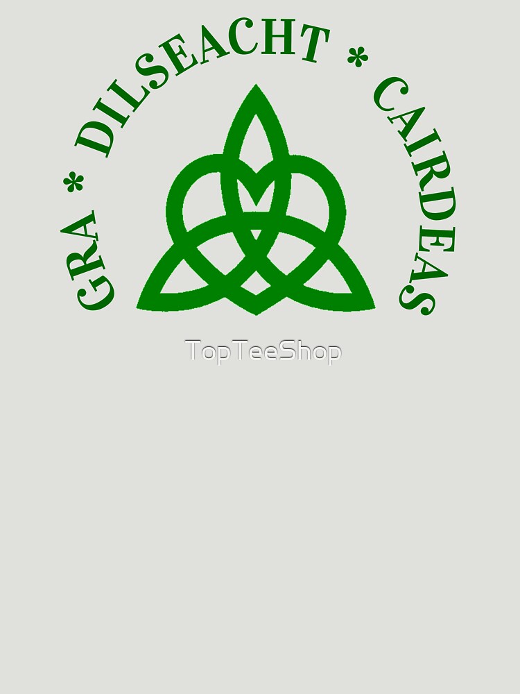 "Gälische Zitate LIEBE LOYALTY FRIENDSHIP Irish Celtic Knots St