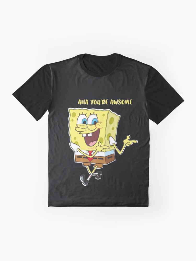 SpongeBob Squarepants Face Adult T-Shirt
