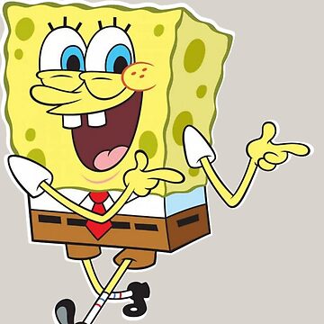 SpongeBob SquarePants Happy Face T-Shirt Graphic T-Shirt for Sale