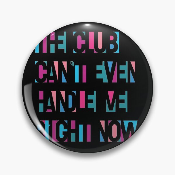 Item preview, Disco Queen-The Club Can't Even-Disco Music Typography designed and sold by Annette Chabidon Studio.
