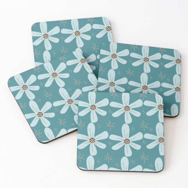 Item preview, Blue flowers designed and sold by Booandbeaute.