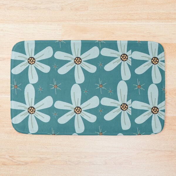 Item preview, Blue flowers designed and sold by Booandbeaute.