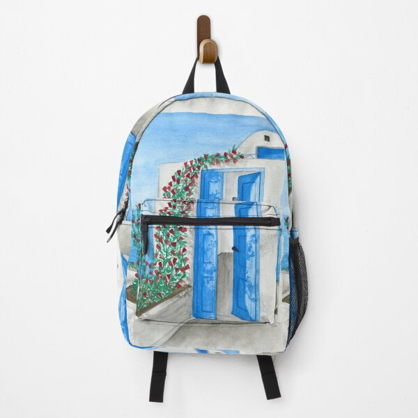 Item preview, Santorini Doorway designed and sold by ArtbyJamila.