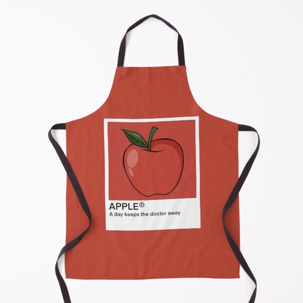 Aperçu de l'œuvre Couleur - Pomme rouge créée et vendue par Fruit-Tee.
