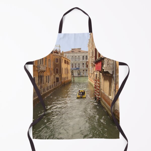 Item preview, Venice Waterway, Italy. Boating among the colorful buildings and waterways.  designed and sold by KarenZuk.