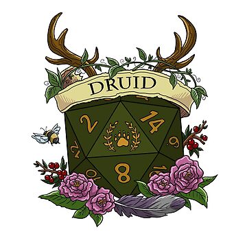 Artwork thumbnail, Dice Druid by Danielle Mahaffey