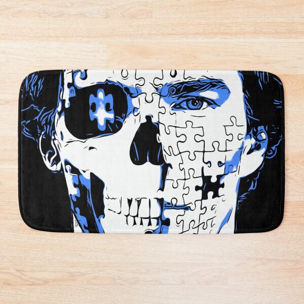 Item preview, Sherlock Puzzle Skull Comic Book Style designed and sold by orionlodubyal.