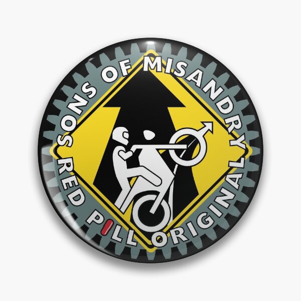 Item preview, Sons of Misandry Red Pill Original - Sprocket designed and sold by RedPillGarage.