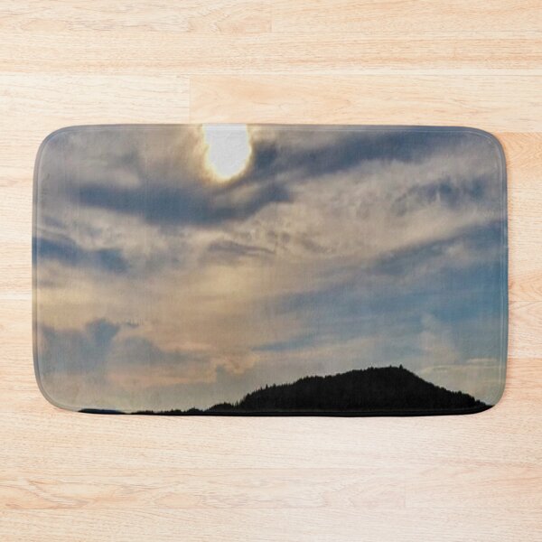 Item preview, Oblong sun on lake designed and sold by ralphsamo.