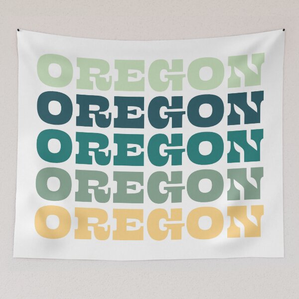 Item preview, green oregon retro western designed and sold by graceisapayne.