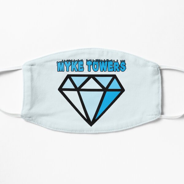 Myke Towers Mascarilla plana