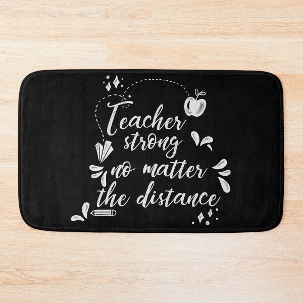 Item preview, Teacher Strong No Matter The Distance designed and sold by gharbi.