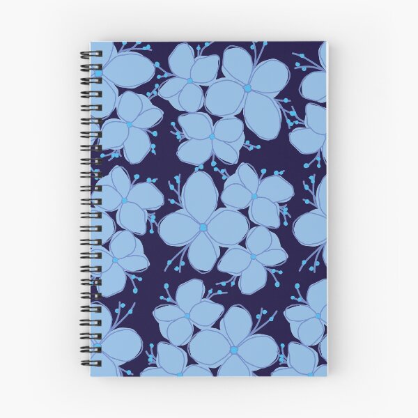 Item preview, Pretty blue flowers designed and sold by Soumita  Das.