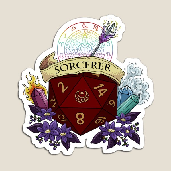 Item preview, Dice Sorcerer designed and sold by Danielle Mahaffey.