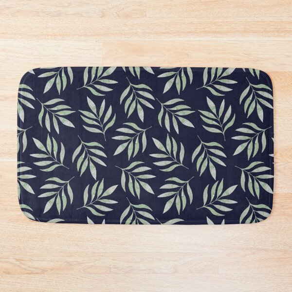 Item preview, Tropical leave background dark color designed and sold by LauMonart.