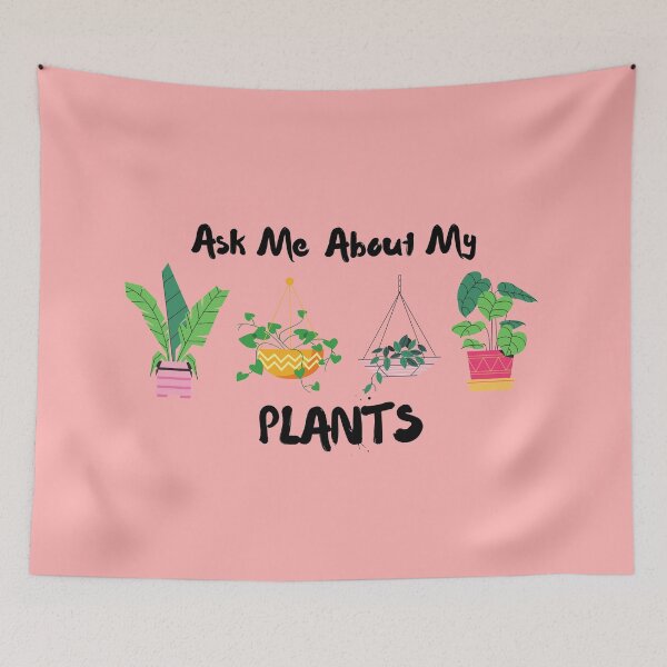 Item preview, Ask Me About My Plants designed and sold by ArtIsSixthSense.