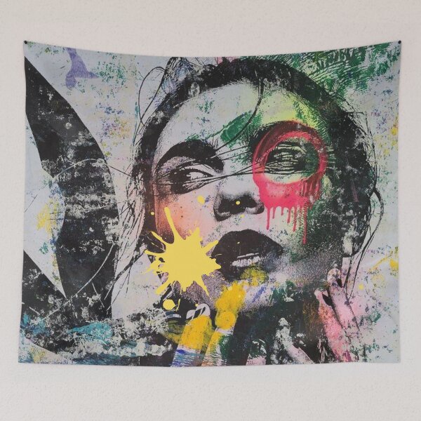 Item preview, Banksy Urban Girl designed and sold by DopeTops.