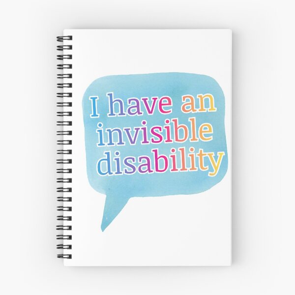 Item preview, invisible disability designed and sold by pepperlex99.