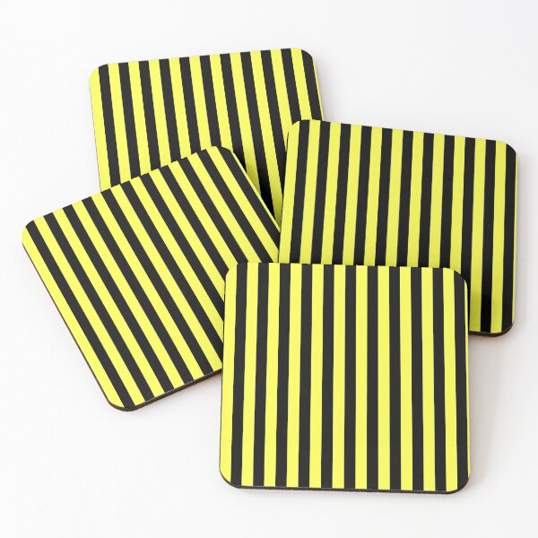 Item preview, Basic Vertical Stripes - Black & Yellow designed and sold by TheFrostedDonut.