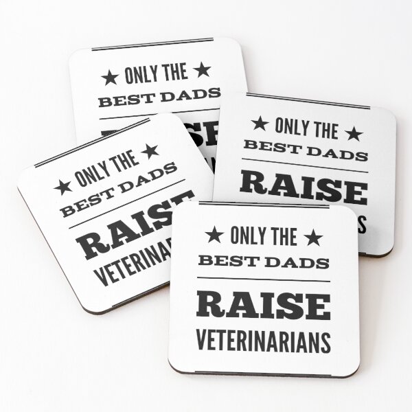 Item preview, Only the Best Dads Raise Veterinarians designed and sold by CJCTEES.