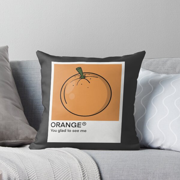 Item preview, Color- Orange orange designed and sold by Fruit-Tee.